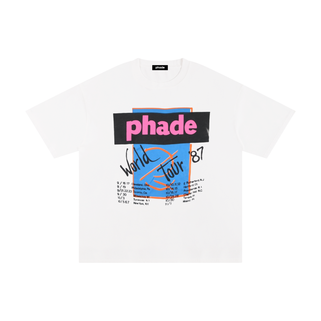 PHADE WORLD TOUR TEE